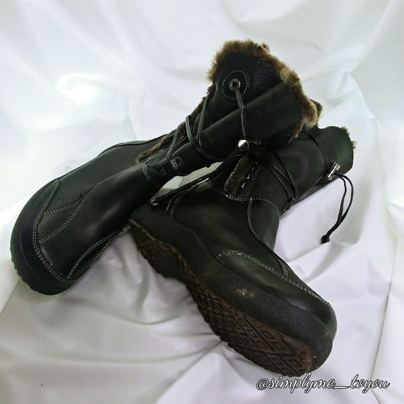 Blondo Black Leather Winter Boots - Picture 7 of 10